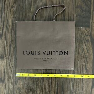 Louis Vuitton Brown Shopping Bag